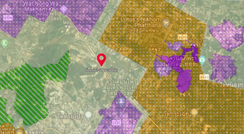 ที่ดิน 2500000 ระยอง กิ่งอำเภอนิคมพัฒนา มะขามคู่